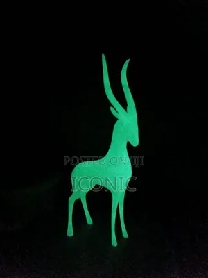 Abstract Antelope Patronus 3D Printed Decor
