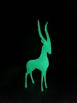 Abstract Antelope Patronus 3D Printed Decor - 3