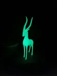 Abstract Antelope Patronus 3D Printed Decor - 4