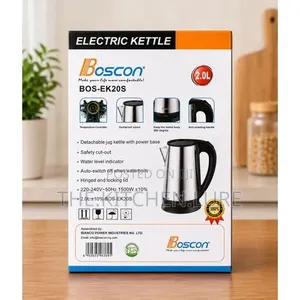 Boscon Bakin Karfe Kettle Mai Amfani Da Wuta 2.0L