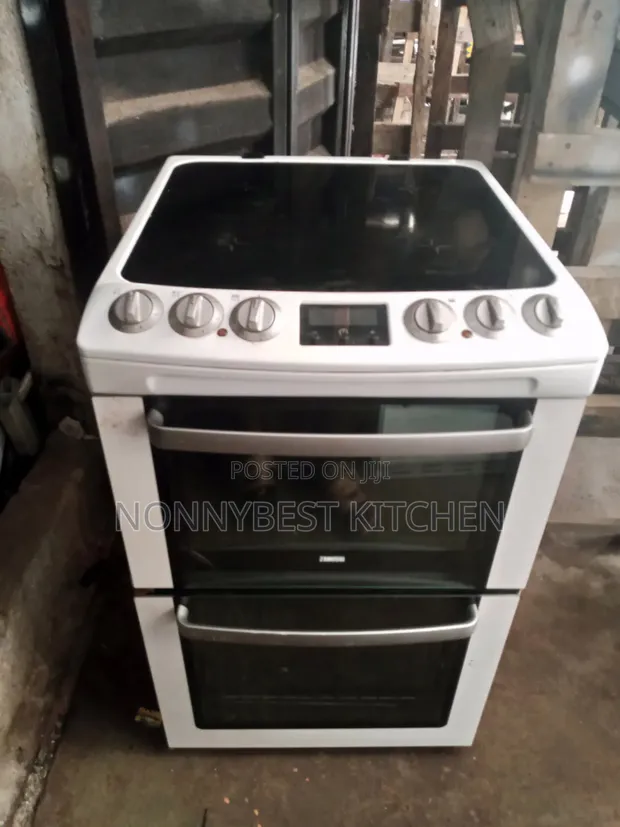 Zanussi Freestanding Electric Cooker with Double Oven - 1
