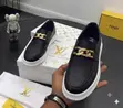 Louis Vuitton Men's Leather Loafers - Black - 1