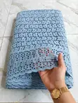 Quality Dry Lace Fabric - Red - 1