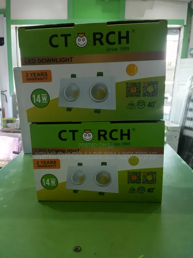 Ctorch 14W Double LED Downlights - 1