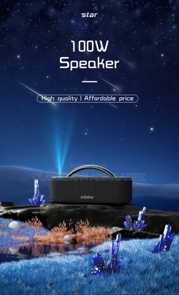 Xdobo Star 100W Bluetooth Speaker da Hasken Taurari - 1