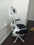 Modern Ergonomic Mesh Office Chair - Black & White - 3