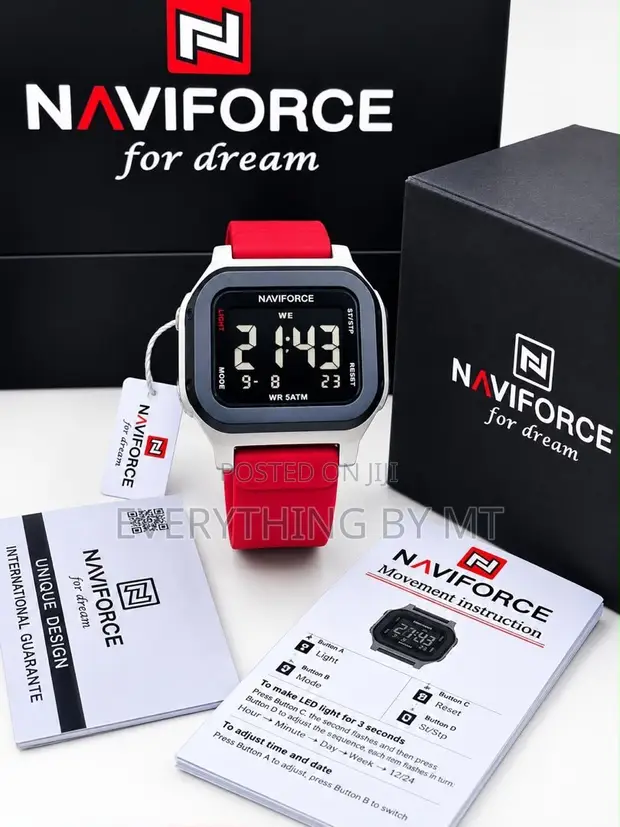 Naviforce NF7137 Sport Watch - Brand New - 1