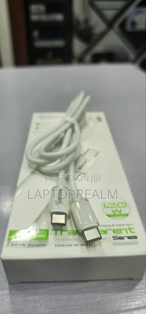 JUST-MAX Type-C to Type-C Fast Charging Cable 120W