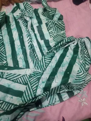 Men's Button Shirt and Trouser Set