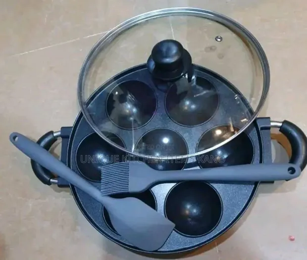 Qualitative Non-Stick Masa Pan with Silicon Spatula - 1