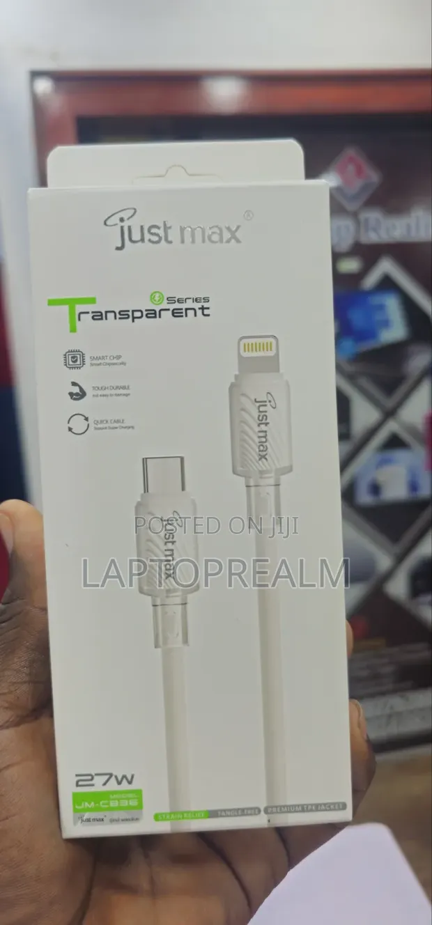 Just Max Type-C zu Lightning Mai Sauri (27W) - 1