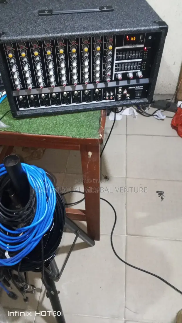 Heroes 8-Channel Mixer Amplifier - 1