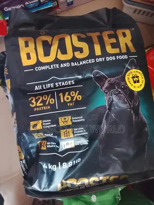 Booster 4kg Busasshen Abincin Kare (Kananan Zuriya)