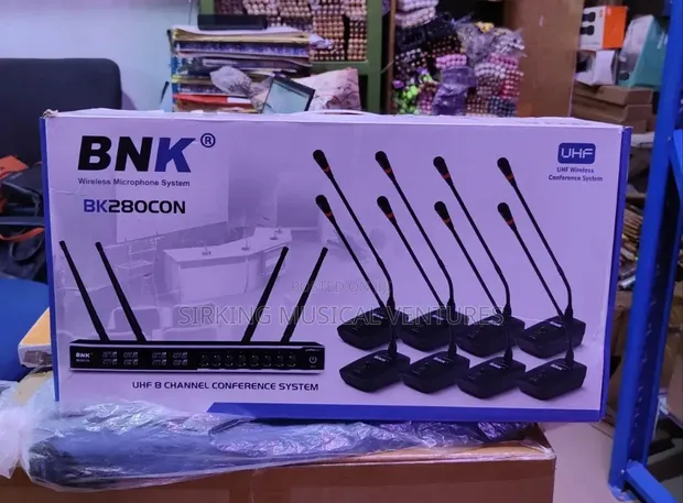 BNK 8-in-1 Conference UHF Wireless Microphone - 1