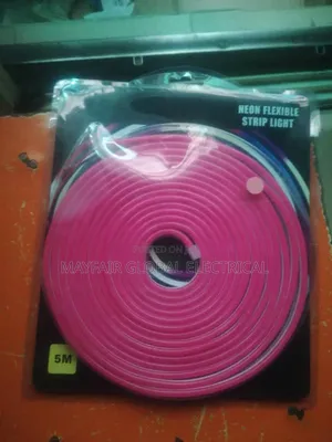 5-Mita Pink Neon Mai Sauyi Haske Layi