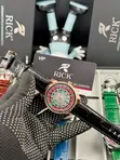 Rick Leather Spinning Wrist Watch - 2