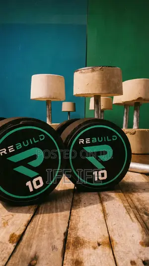 Pair of 10KG REBUILD Dumbbells