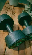 Kayan Dumbbell na REBUILD 10KG guda biyu - 2