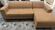 Sofa Mai Girman L Mai Chaise | Sofa Mai Launi Brown - 1