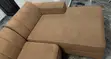 Sofa Mai Girman L Mai Chaise | Sofa Mai Launi Brown - 3