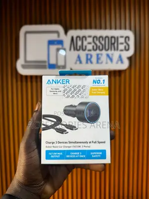 Anker Nano Car Charger (167.5W, 3-Port)