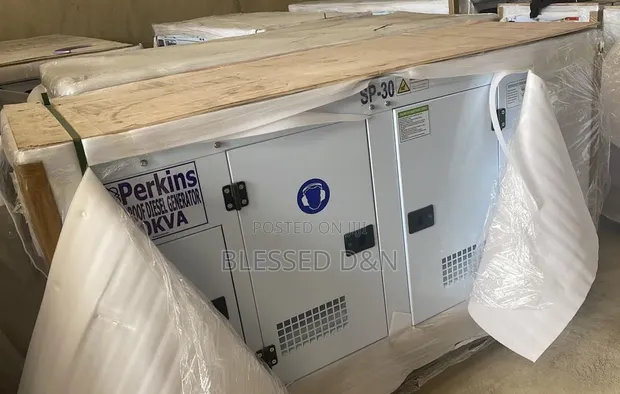 30kva Perkins Soundproof Diesel Generator - 1