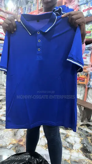 Plain Collar Neck T-Shirt don Branding