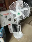 16" Rechargeable Solar Fan Mai Remote Control (OX) - 1