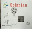 16" Rechargeable Solar Fan Mai Remote Control (OX) - 2