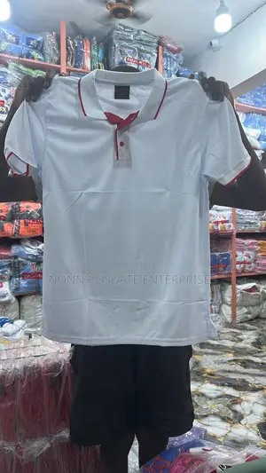 Plain Collar Neck T-Shirt