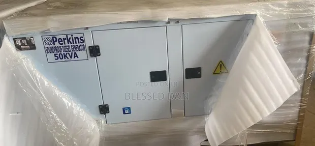 50kVA Perkins Soundproof Diesel Generator - 1