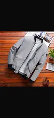Rich Clothing Men's Classic Solid Color Zip-Up Jacket - 2
