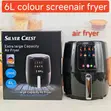 Silverline 6L Air Fryer - Brand New - 1