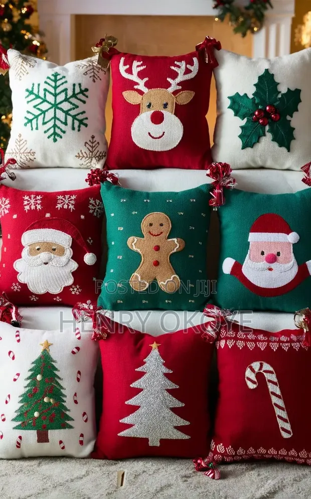 Christmas Pillows (16x16) - Brand New - 1