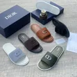 Dior Suede Slides - Men's Brown - 3