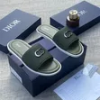 Dior Suede Slides - Men's Brown - 5