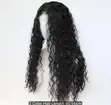 Black Deep Curly Lace Front Human Hair Wig - 1