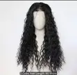 Black Deep Curly Lace Front Human Hair Wig - 2