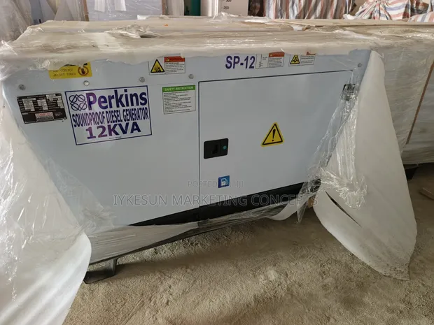 12kVA Perkins Diesel Generator - Soundproof - 1