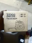 3-in-1 Laser Distance Meter da Steel Tape - 1