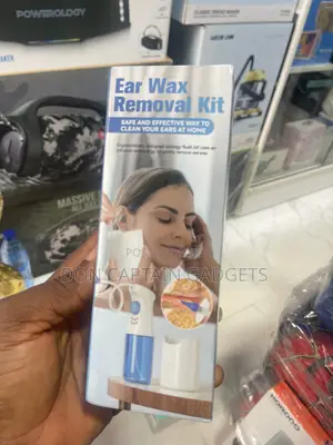 HIJOY Manual Ear Washer with Digging Spoon - Blue