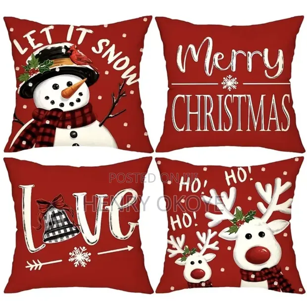 Christmas Design 16x16 Decorative Pillow - 1