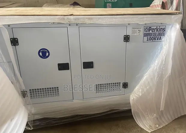 100kva Perkins Soundproof Diesel Generator - 1