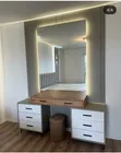 Standard Dressing Mirror Set with 6 Drawers - 2