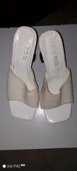 AdaJosh Black Leather Glass Heel Shoes - 4