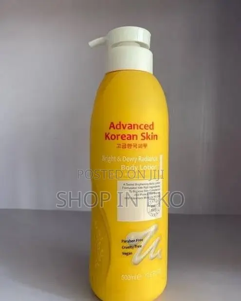 Advanced Korean Skin Bright Dewy Radiance Body Lotion - 500ml - 1
