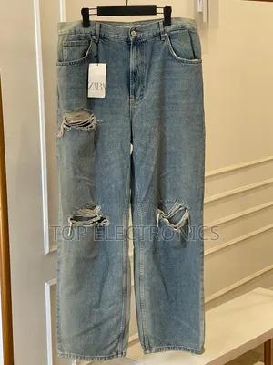 High Quality Zara Baggy Jeans - Blue