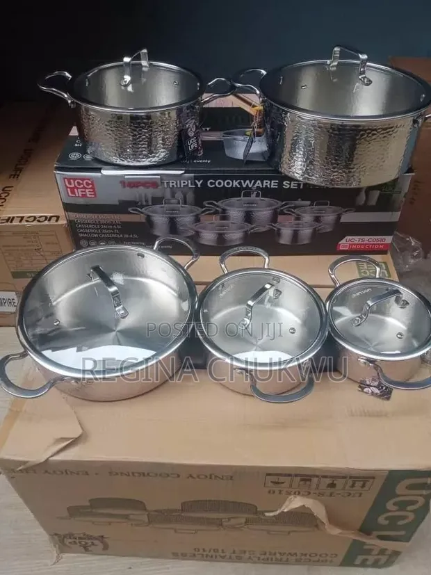 14pcs UCC Life Triply Cookware Set - 1