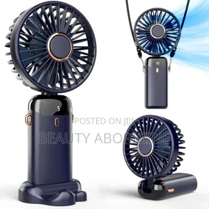 Rechargeable Hand Fan - 5 Speeds