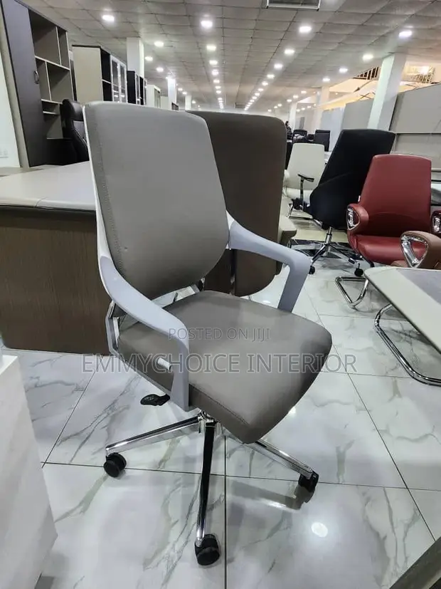 Modern Luxury Office Chair - Light Gray - 1